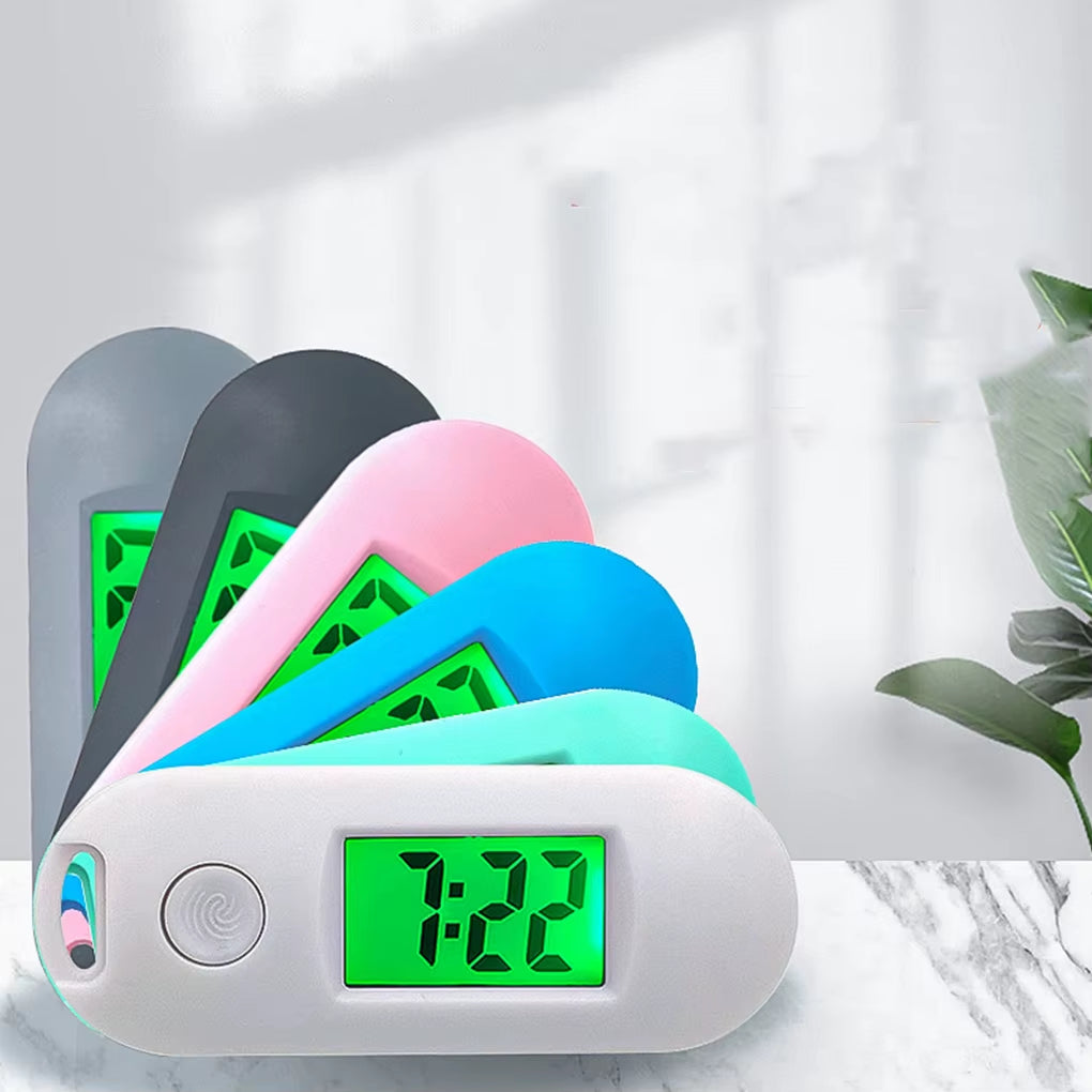 Digital Electronic Watch Keychain Luminous Function Practical Gifts Digital Electronic Pocket Watch