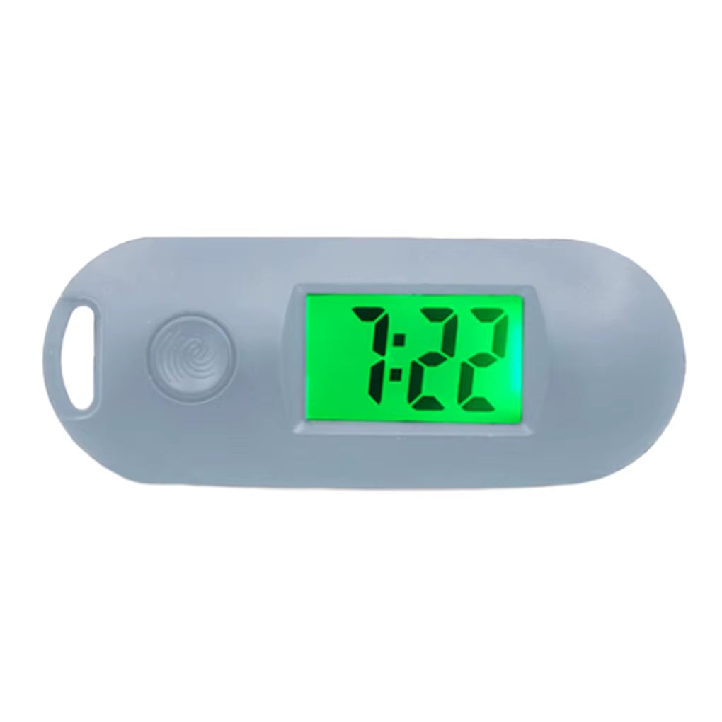 Digital Electronic Watch Keychain Luminous Function Practical Gifts Digital Electronic Pocket Watch