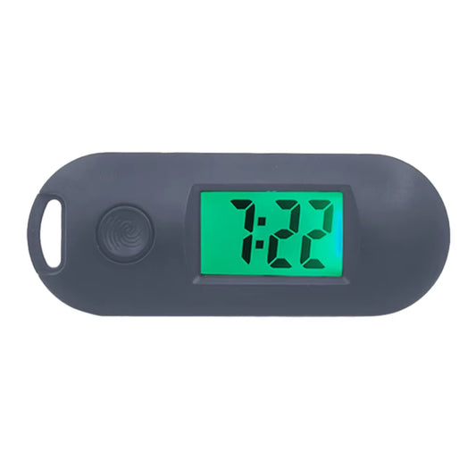 Digital Electronic Watch Keychain Luminous Function Practical Gifts Digital Electronic Pocket Watch